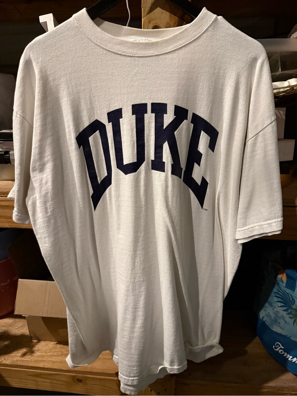 White Heavyweight Cotton Duke T-Shirt